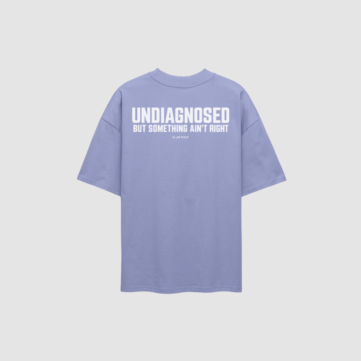 Undiagnosed But Something Ain't Right T-Shirt – Detailansicht Print | CDR