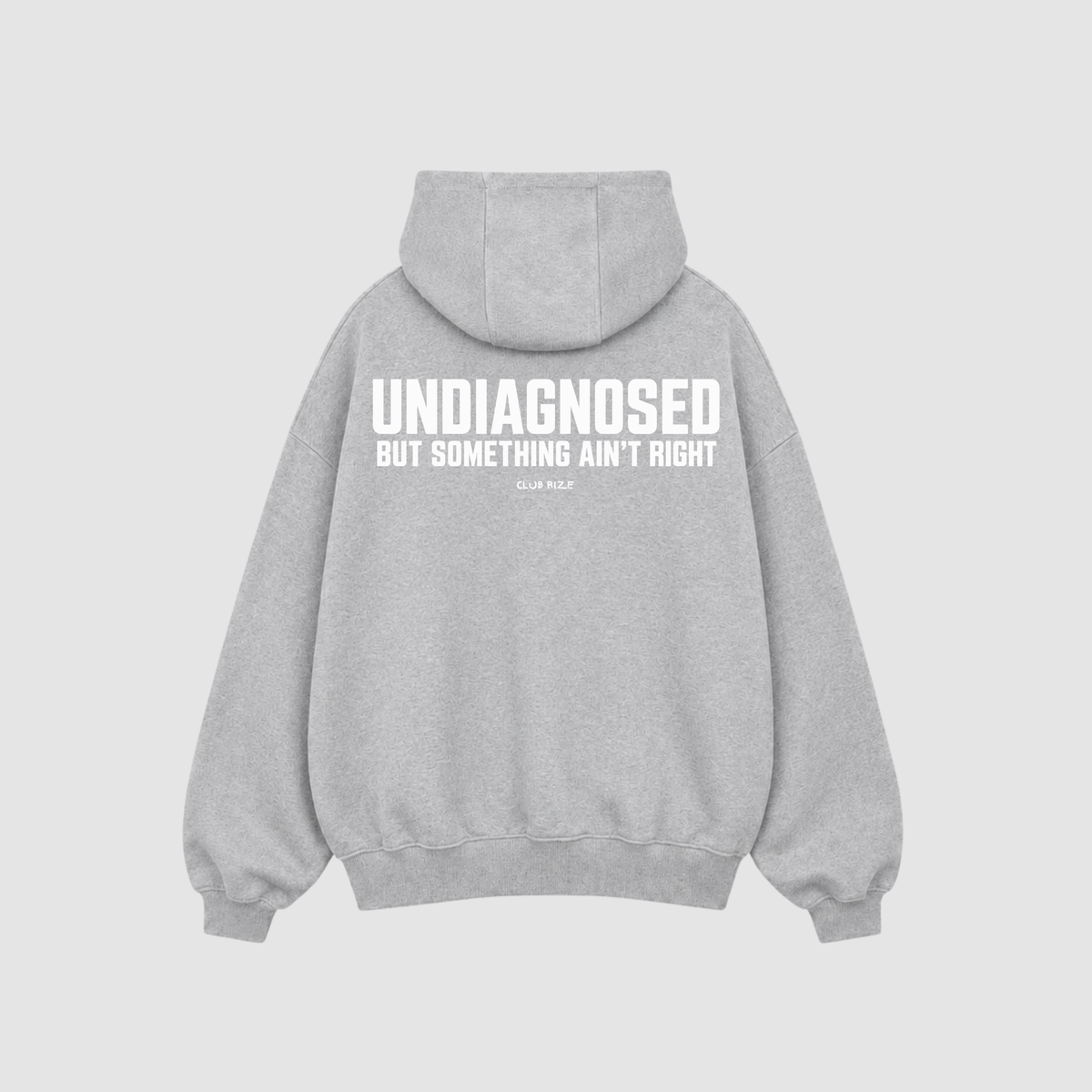 Undiagnosed Hoodie von CDR – Nahaufnahme