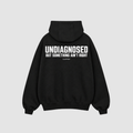 Undiagnosed But Something Ain't Right Hoodie – Rückenansicht mit Print | CDR