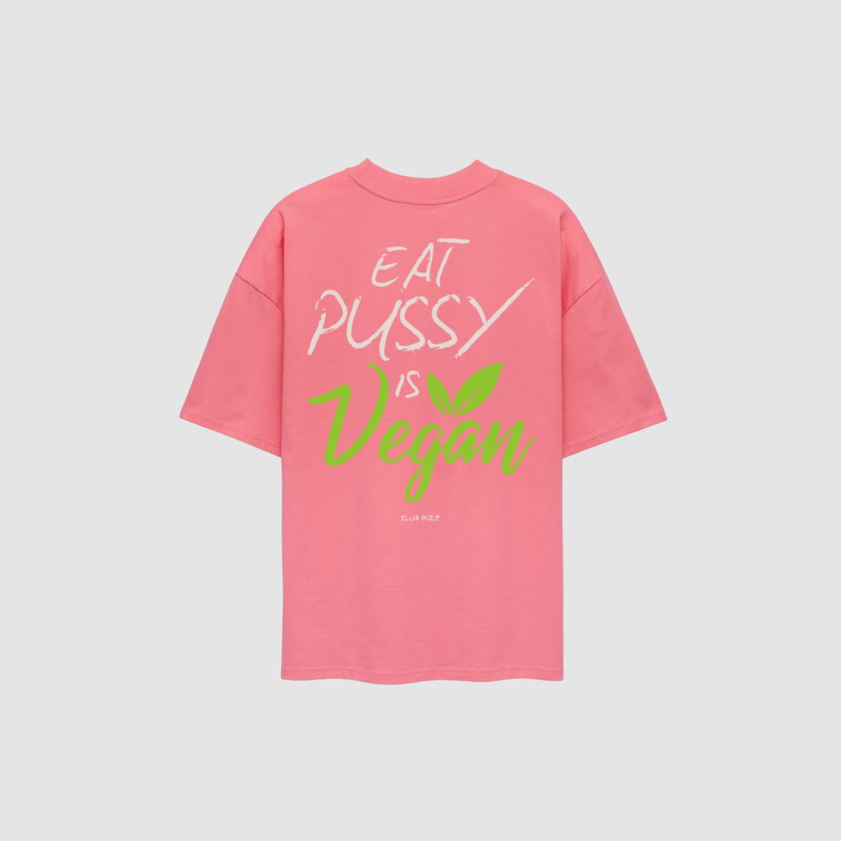 Vegan T-Shirt von CDR – Nahaufnahme