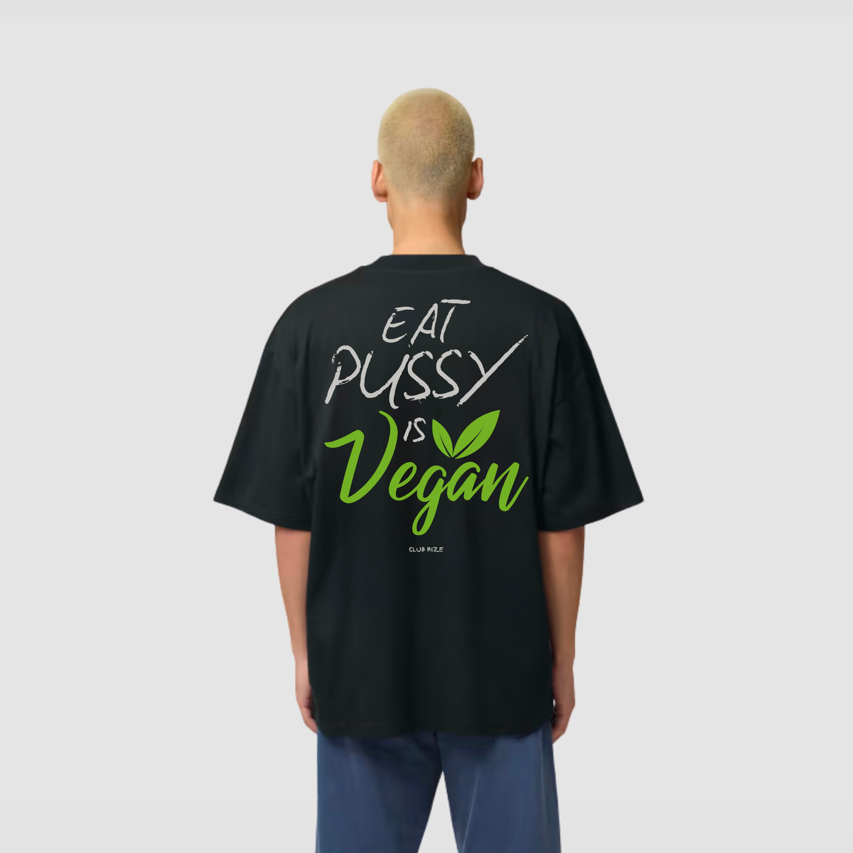 Eat Pussy Is Vegan T-Shirt – Frontansicht | CDR